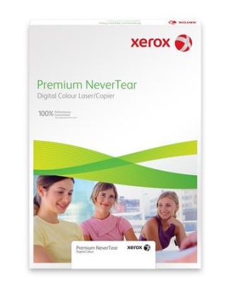 Speciális média, téphetetlen, A4, 95 mikron, műanyag alapú, vízálló, XEROX "Nevertear"