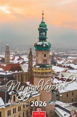 Naptár, fali, CSG, "Magyar Városok"