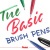 Kalligrafikus ecsetirón készlet, PENTEL "Brush Sign", 4 különböző szín